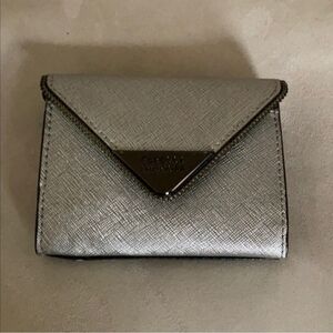 Rebecca Minkoff Metallic Silver Wallet